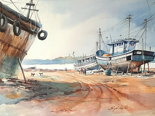 Syed Asif Ali art